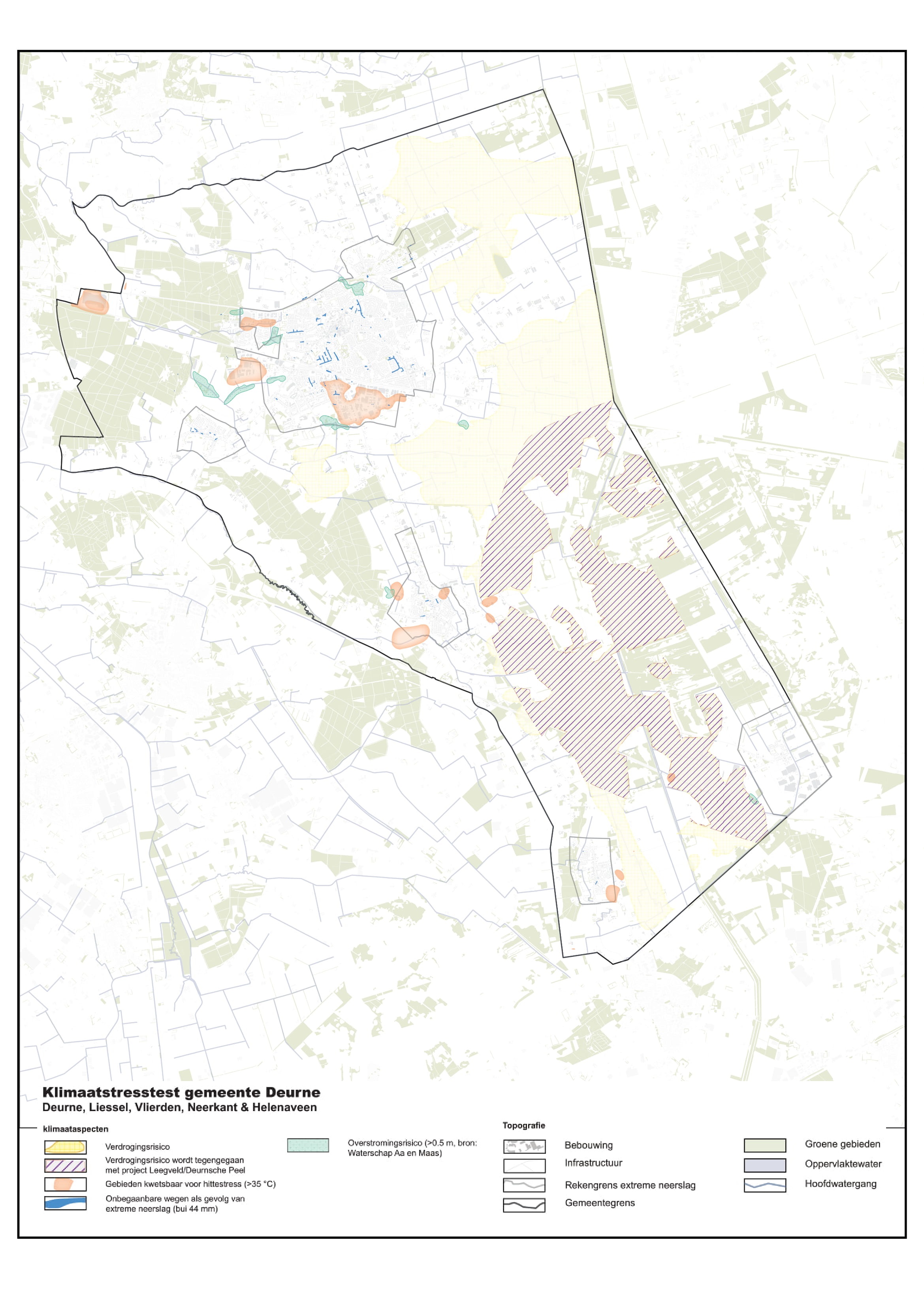 Klimaatstresstest Gemeente Deurne - Klimaatadaptatie Provincie Noord ...