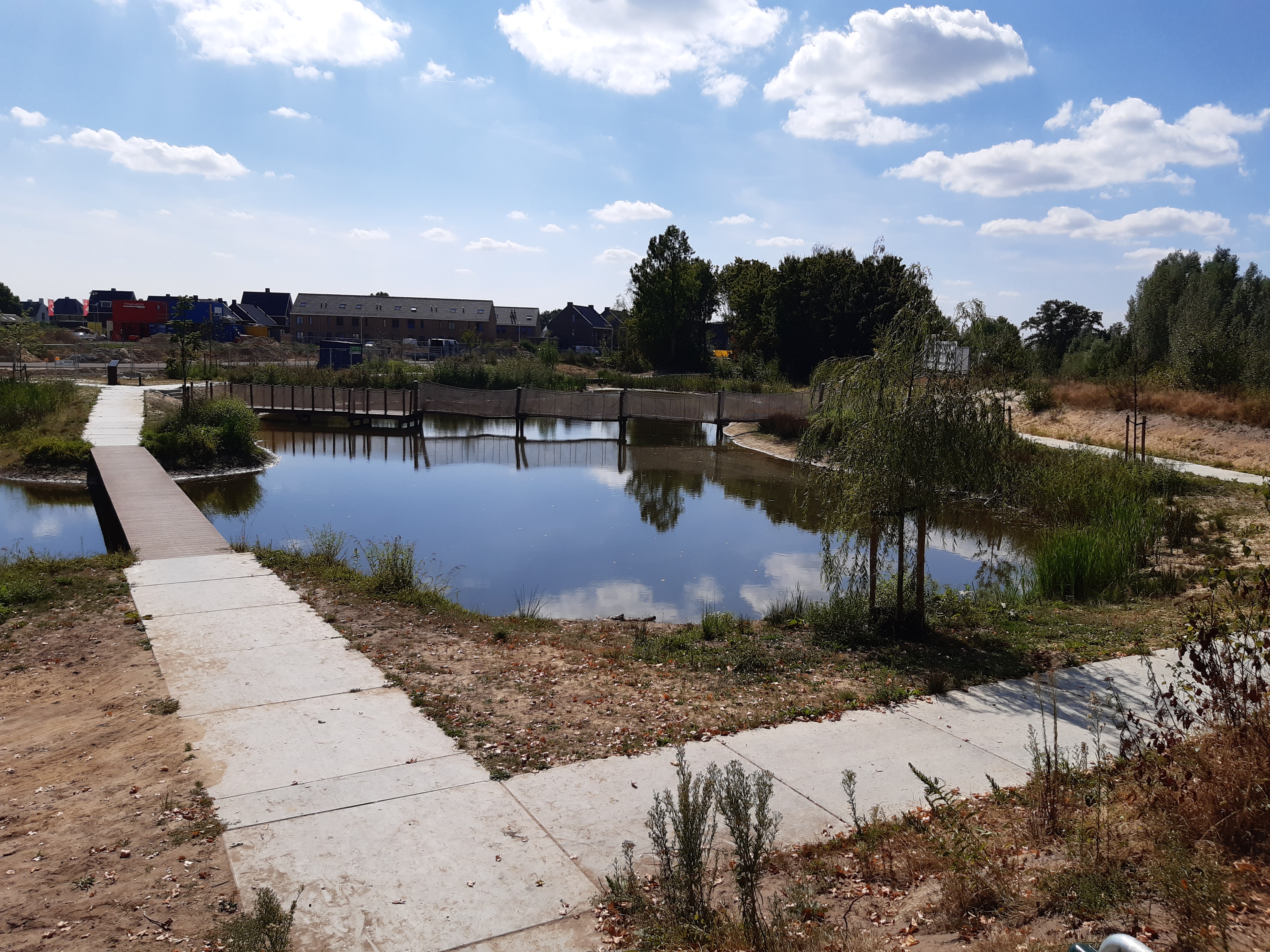 Landschapszone De Tuinderij Vangt Al Het Regenwater Op Van Nieuwe Wijk ...