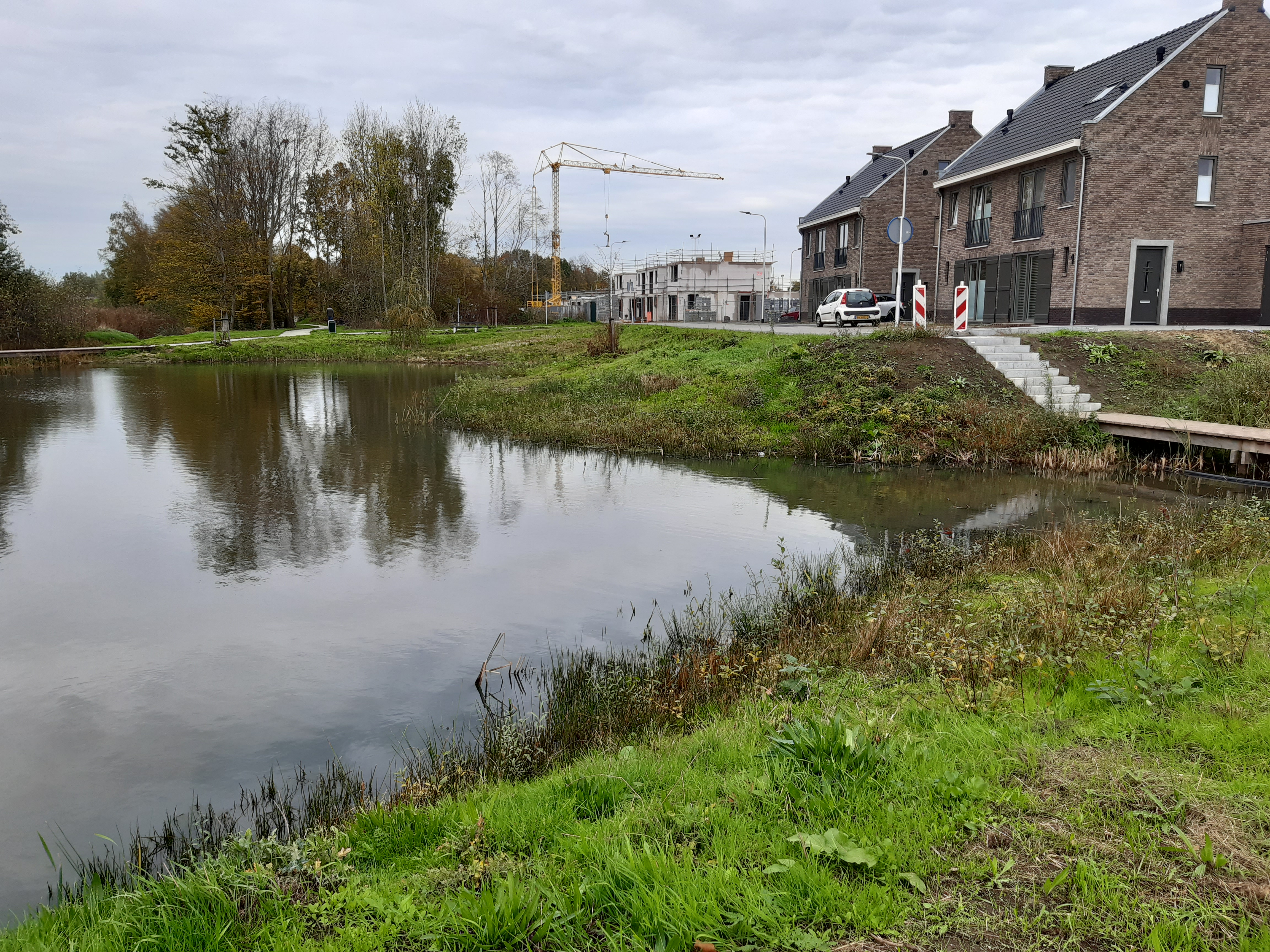 Landschapszone De Tuinderij Vangt Al Het Regenwater Op Van Nieuwe Wijk ...